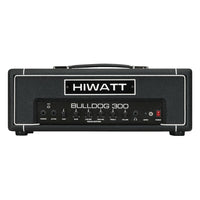 Front view of Hiwatt Bulldog 300 Bass Amplifier Head on white background