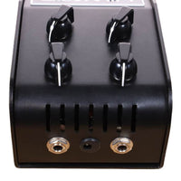 Top ports view of Hiwatt Custom Filter Fuzz Pedal on white background