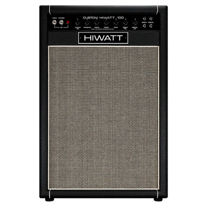 Front view of Hiwatt DR103 Combo (SA212) Guitar Amplifier on white background