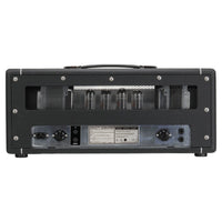 Rear ports view of Hiwatt DR103 Custom Guitar Amplifier Head on white background