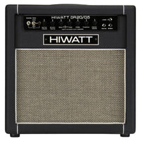 Front view of Hiwatt DR20/0.5 The Little Rig Combo 1×12 Custom Guitar Amplifier on white background