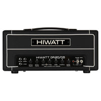 Front view of Hiwatt DR20/0.5 The Little Rig Custom Guitar Amplifier Head on white background