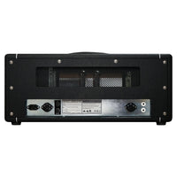 Rear ports view of Hiwatt DR504 Custom Guitar Amplifier Head on white background