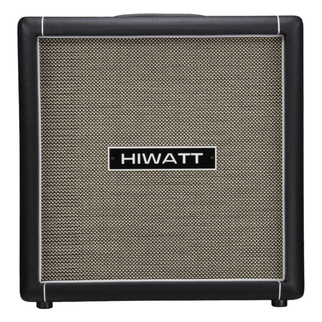 Front view of Hiwatt HG112 Speaker Cabinet on white background