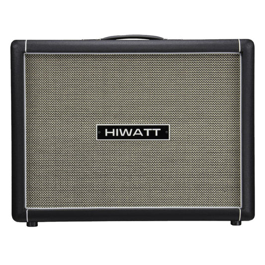 Front view of Hiwatt HG212 Speaker Cabinet on white background