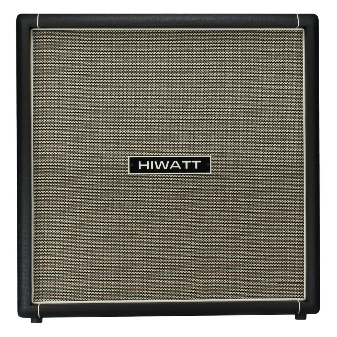Front view of Hiwatt HG412 Speaker Cabinet on white background