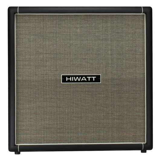 Front view of Hiwatt HG412 Speaker Cabinet on white background