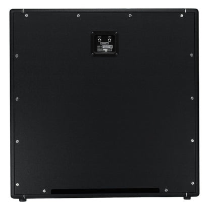 Rear view of Hiwatt HG412 Speaker Cabinet on white background