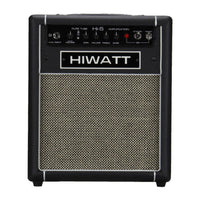 Front view of Hiwatt Hi-5 Combo Guitar Amplifier on white background