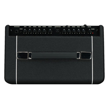 Top view of Hiwatt LEEDS AC60 Combo Guitar Amplifier on white background