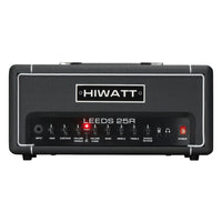 Front view of Hiwatt Leeds 25R Guitar Amplifier Head on white background