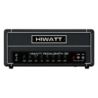 Front view of Hiwatt PEDALSMITH 30 Guitar Amplifier Head on white background