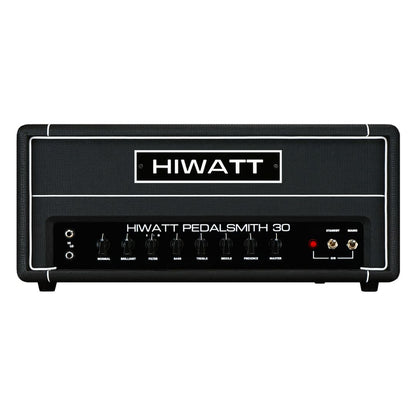 Front view of Hiwatt PEDALSMITH 30 Guitar Amplifier Head on white background