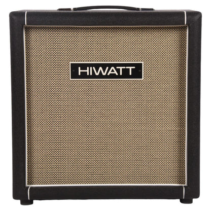 Front view of Hiwatt SE112F Custom Handwired Speaker Cabinet on white background