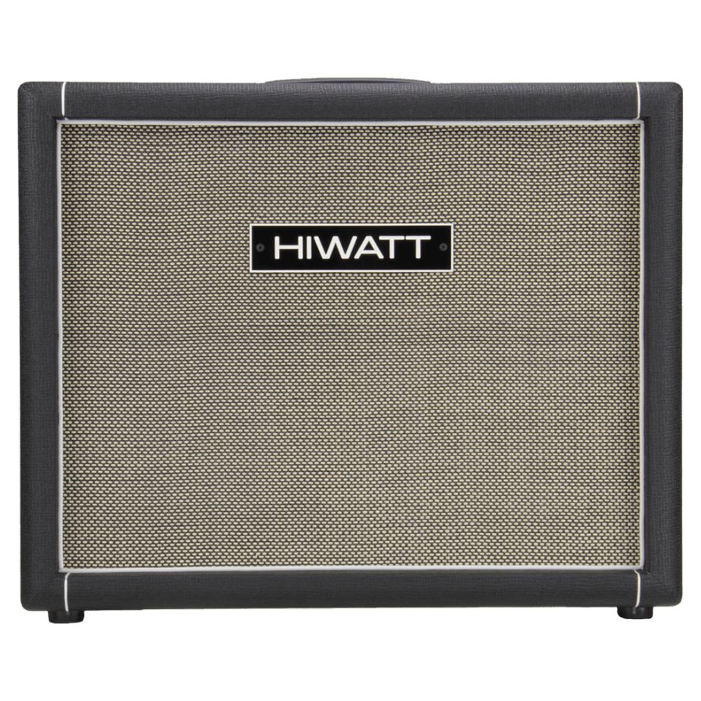 Front view of Hiwatt SE212F Custom Handwired Speaker Cabinet on white background