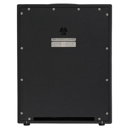 Rear port view of Hiwatt SE212FV Custom Handwired Speaker Cabinet on white background