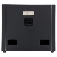 Rear ports view of Hiwatt SE410F Custom Handwired Bass Speaker Cabinet on white background