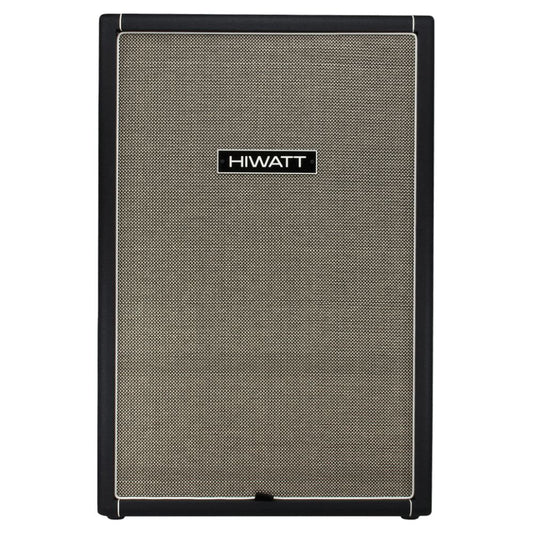 Front view of Hiwatt SE810F Custom Handwired Bass Speaker Cabinet on white background