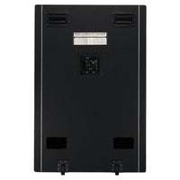 Rear ports view of Hiwatt SE810F Custom Handwired Bass Speaker Cabinet on white background