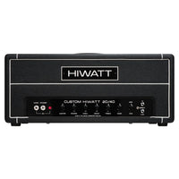 Front view of Hiwatt Studio/Stage Custom Guitar Amplifier Head on white background