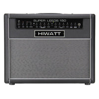 Front view of Hiwatt Super Leeds 150R Combo Guitar Amplifier on white background