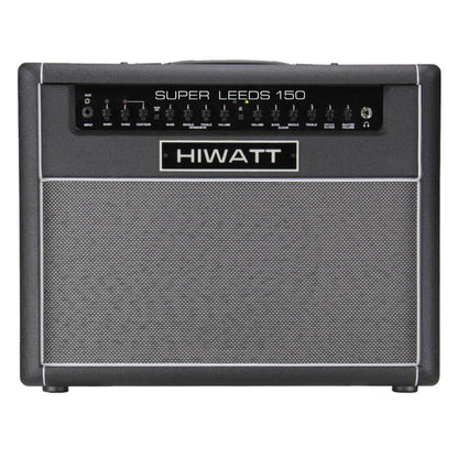 Front view of Hiwatt Super Leeds 150R Combo Guitar Amplifier on white background