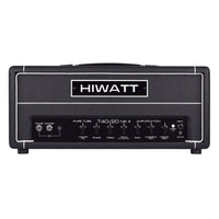 Front view of Hiwatt T40/20 Guitar Amplifier Head on white background