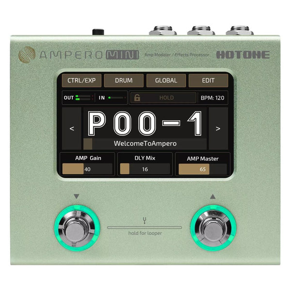 HOTONE Ampero Mini 本日発送可！ HotoneAudioAmperoMiniPedalMatc