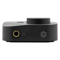 Bottom port view of IK Multimedia ARC ON-EAR on white background