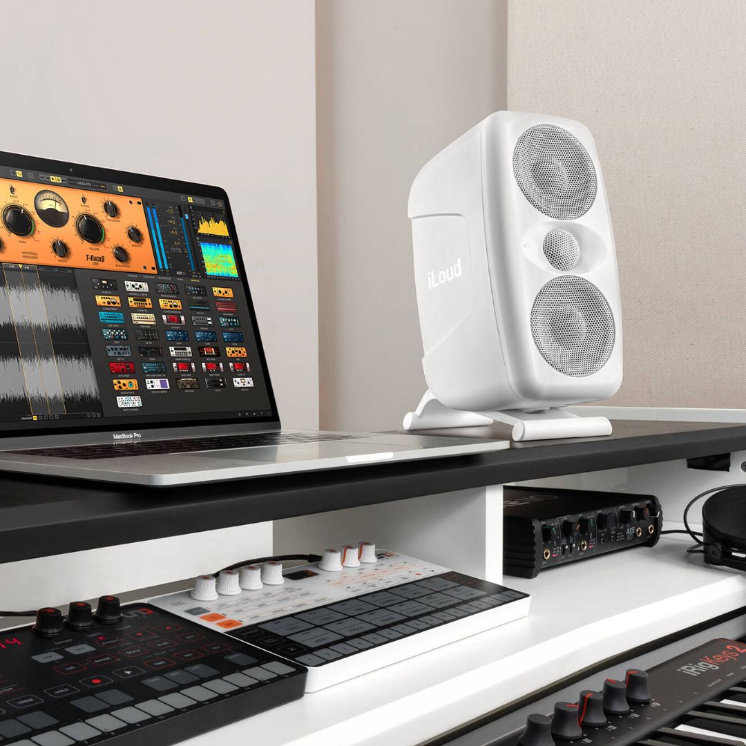 IK Multimedia iLoud MTM Compact Studio Monitor (Single, White)