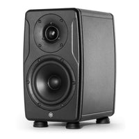 Angled view of IK Multimedia iLoud Precision 5 MKII on white background