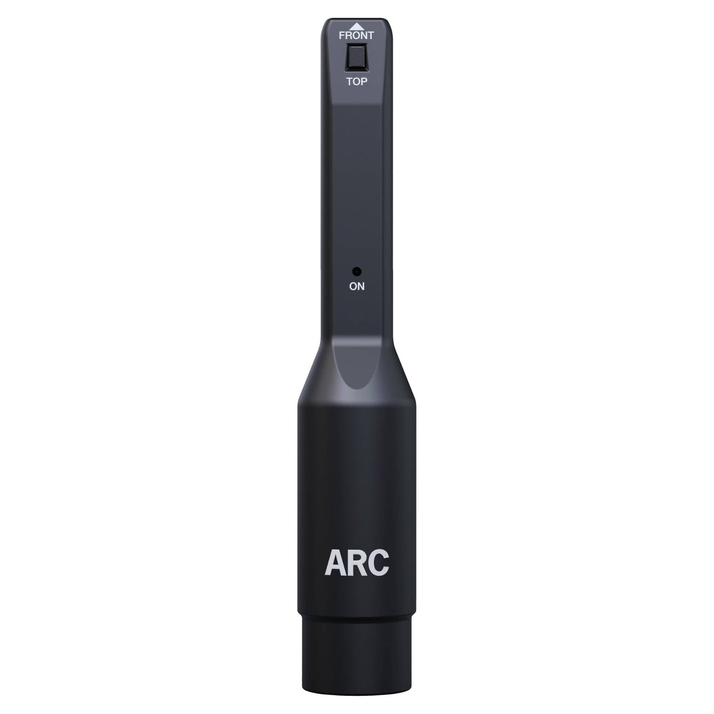 Included calibration microphone with IK Multimedia iLoud Precision 6 on white background