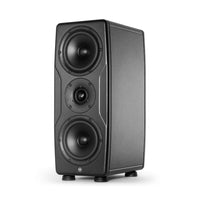 Angled view of IK Multimedia iLoud Precision MTM MKII on white background