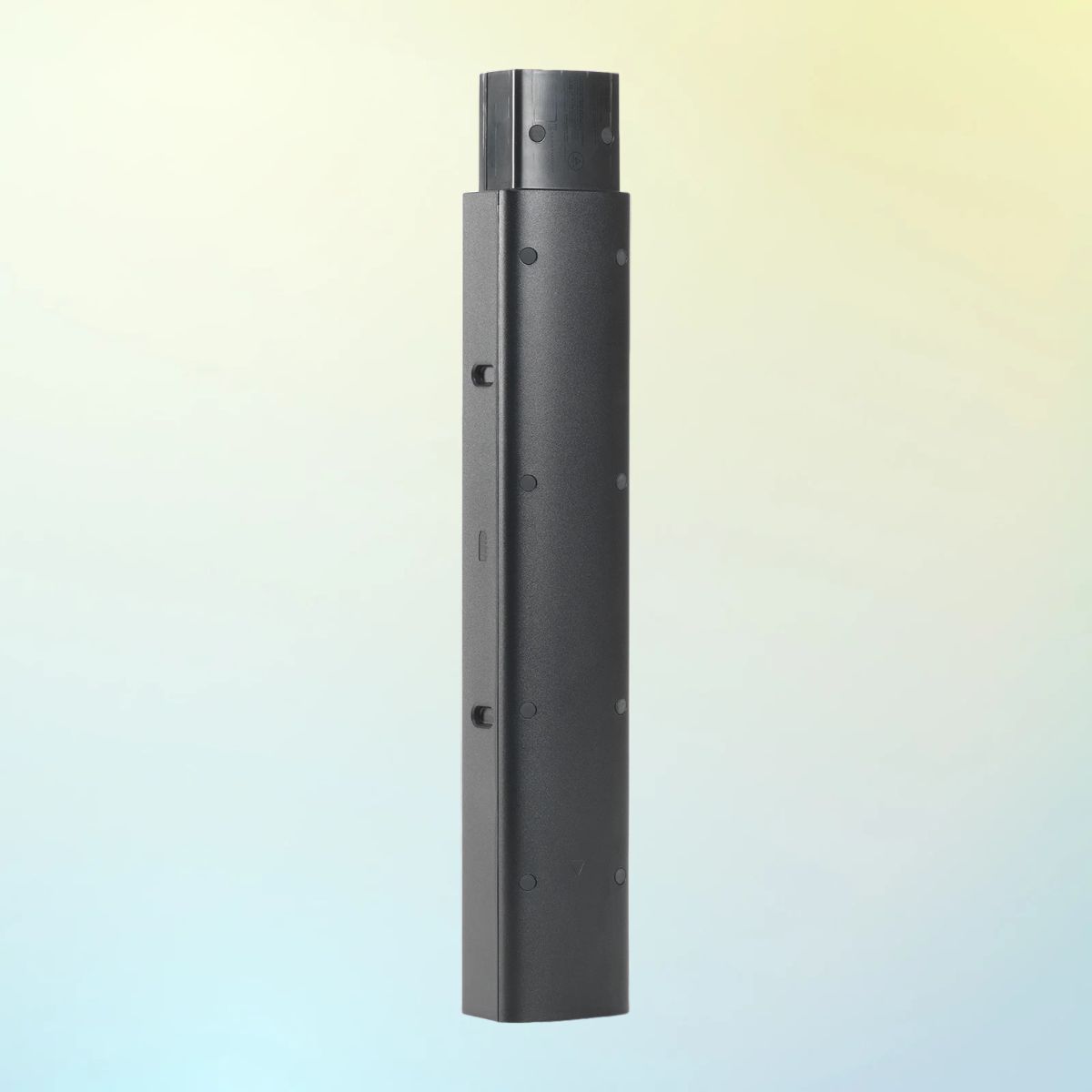Front view of JBL EON ONE MK2 Battery on blue and yellow gradient background