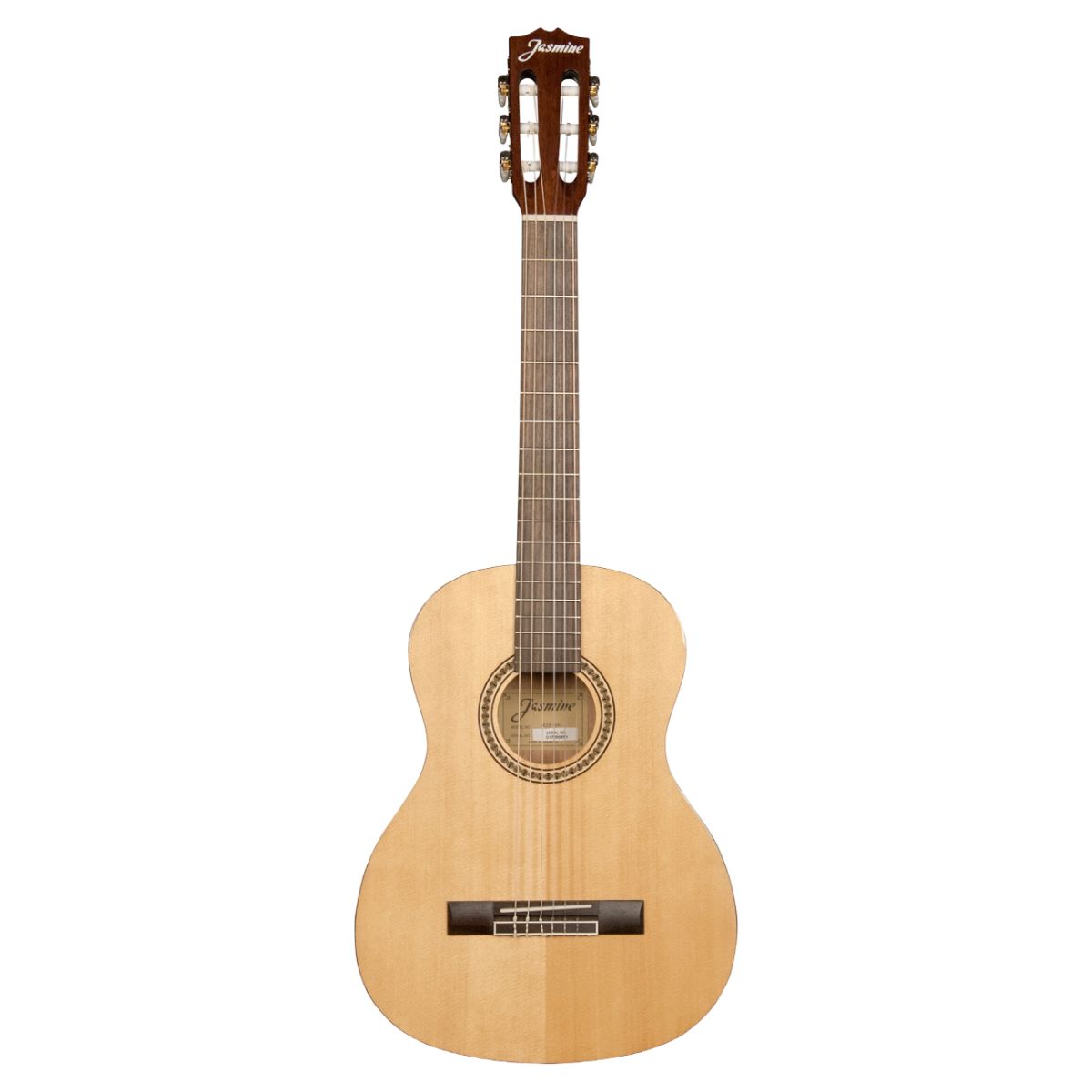 Front view of Jasmine JC-23 Classical Guitar on white background