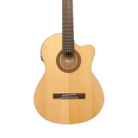 Jasmine JC-25CE Nylon String Classical Electric Guitar (Natural)