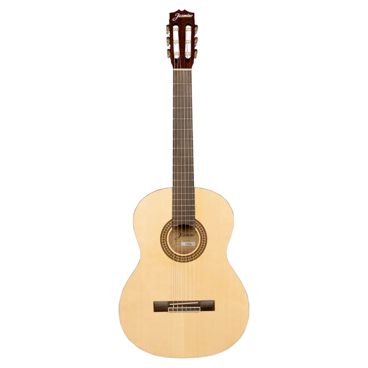 Front view of Jasmine JC-25 Classical Guitar on white background