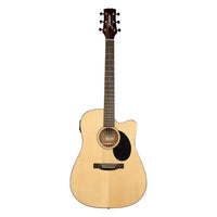 Jasmine JD-36CE Dreadnought Acoustic Electric Guitar (Natural)