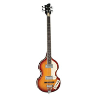 Jay Turser JTB-2B Semi-Hollow Electric Bass Guitar