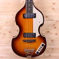 Jay Turser JTB-2B Semi-Hollow Electric Bass Guitar