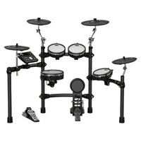 Front view of KAT Percussion KT-300 5-Piece Electronic Drum Set on white background