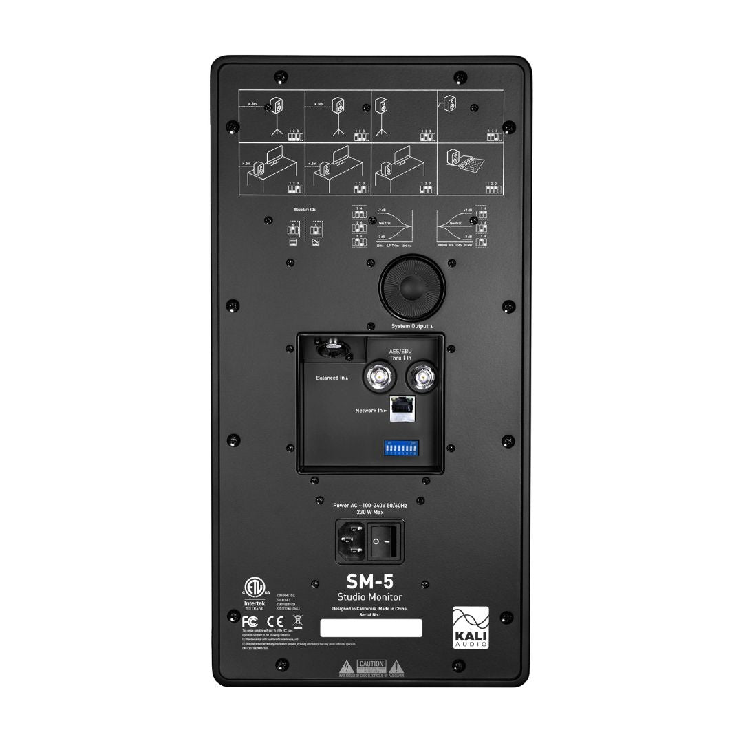 Kali Audio SM-5 5″ 3-Way Powered Studio Monitor
