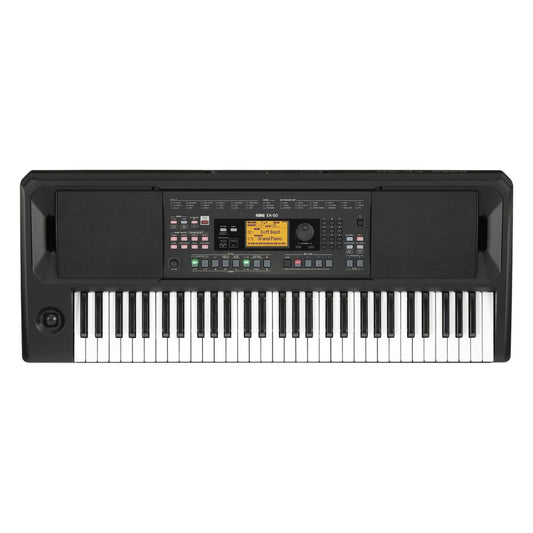 Top view of Korg EK-50 on white background