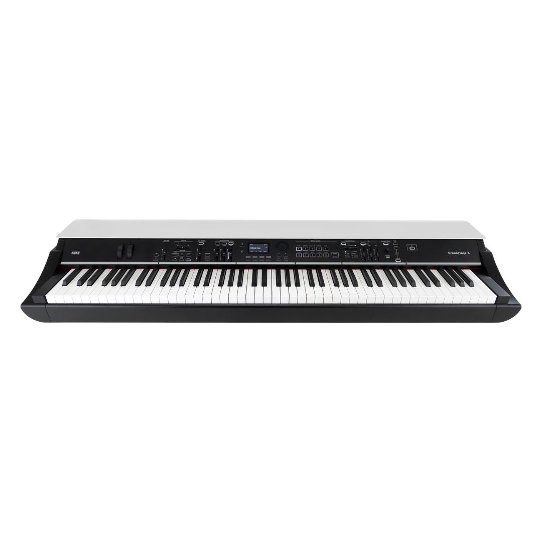 Front view of Korg Grandstage X on white background