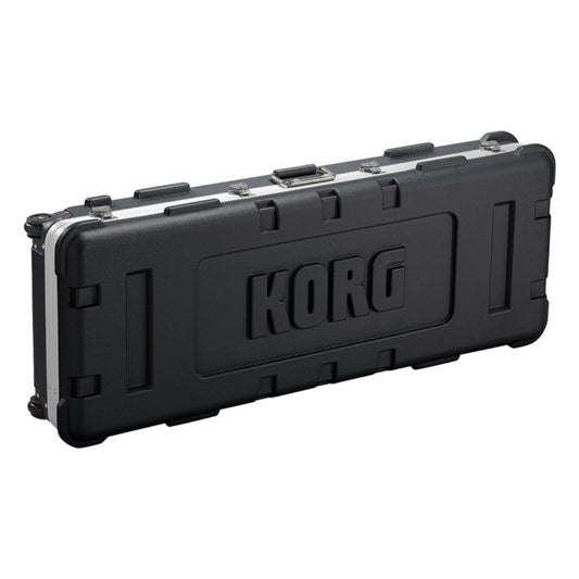 Front view of Korg HC-KRONOS2 61 BLK Hard Case on white background