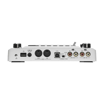 Top ports view of Korg KAOSS Pad V Dynamic Effect / Sampler on white background