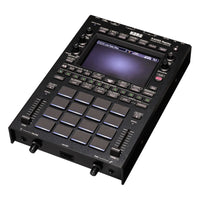 Angled top view of Korg KAOSS Replay Dynamic Effects / Sampler on white background