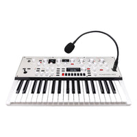 Front view of Korg KingKORG NEO Synthesizer on white background