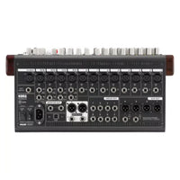 Rear view of Korg MW-1608 on white background