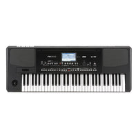 Top view of Korg Pa300 on white background